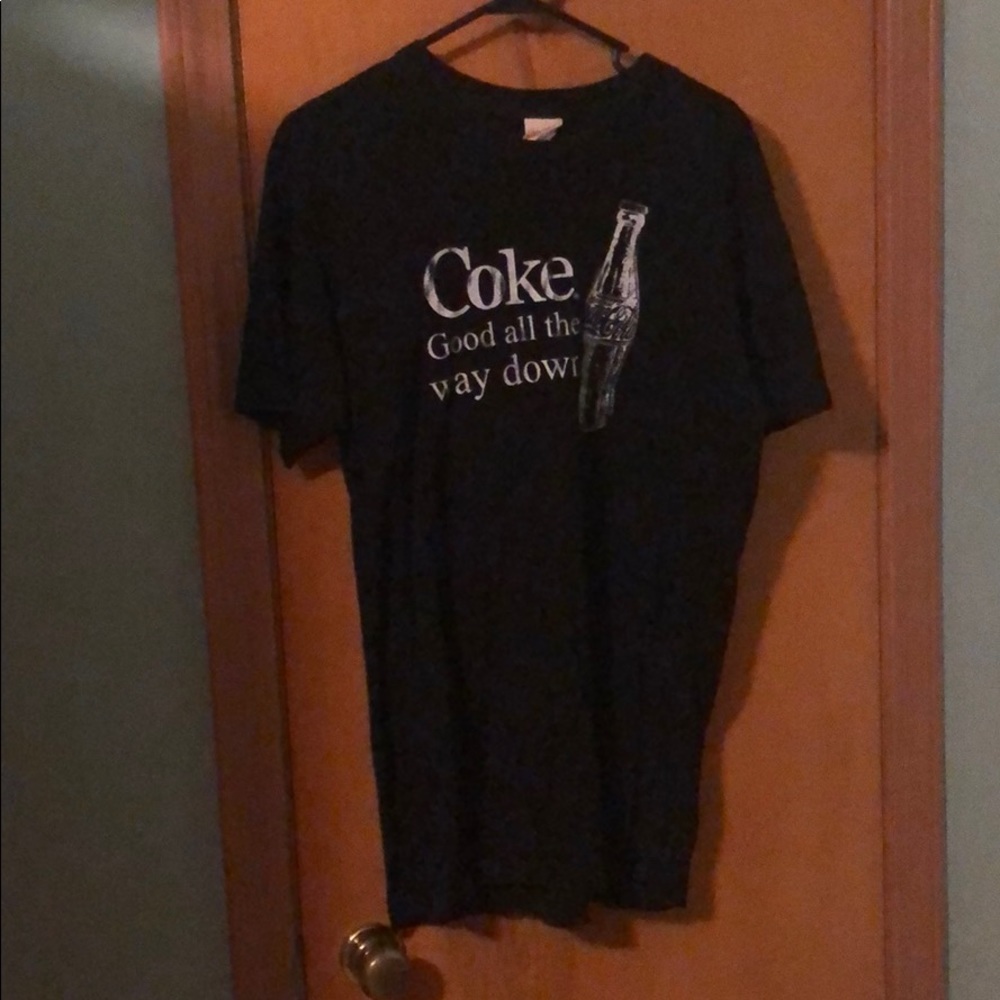 Coca Cola vintage tee shirt good all way down